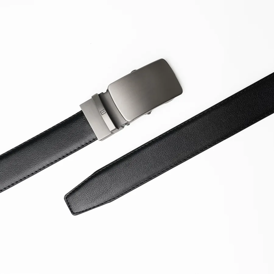 Modena Works belt: Brushed gunmetal plate