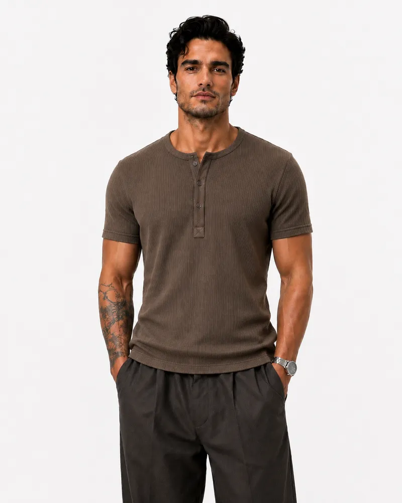 TOFY Knit henley
