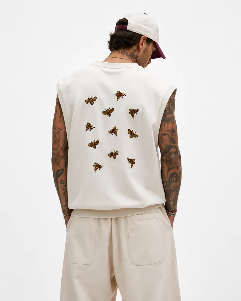 TOFY Honeybee, back embroidery